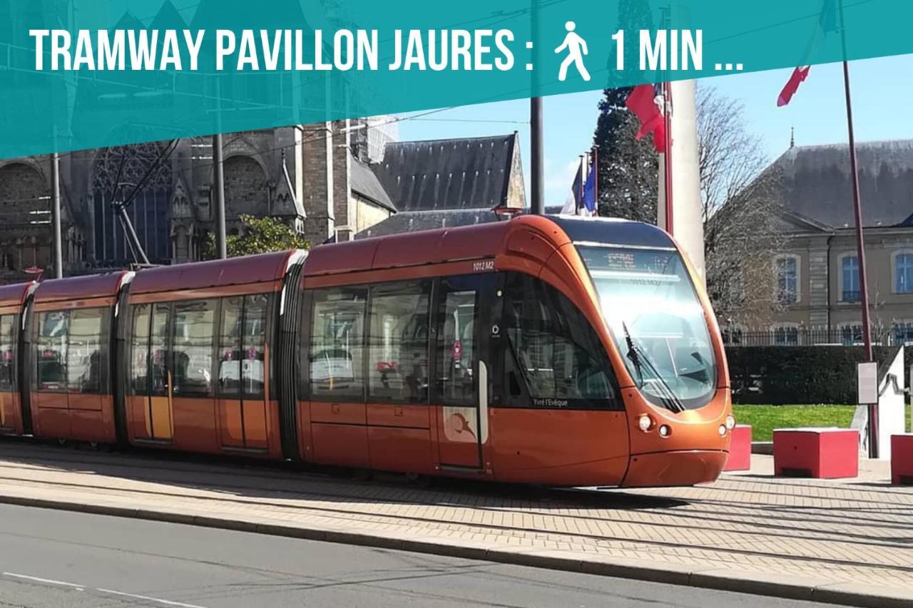 Tramway 8 Jaures Cosy Proche Gare Apartment Le Mans Bagian luar foto